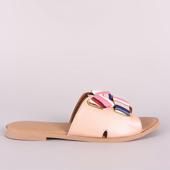 NEW in box. Lace-Up Desmond Slides - Picture 2 of 5